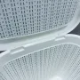 Кошик пластиковий з кришкою Ucsan Plastik М-071 30,5x32x25 см 15 л Білий