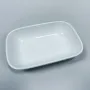 Салатник фарфоровый Olens 102-1113 17,2х11,6х3,5 см Белый (23374)