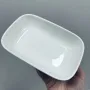 Салатник фарфоровый Olens 102-1113 17,2х11,6х3,5 см Белый (23374)