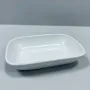 Салатник фарфоровый Olens 102-1113 17,2х11,6х3,5 см Белый (23374)