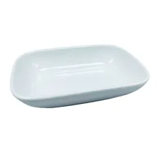 Салатник порцеляновий Olens 102-1113 17,2х11,6х3,5 см Білий (23374)