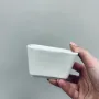 Салатник-соусник фарфоровый Olens 102-1115 9,5х9,4х5,2 см Белый (23376)