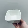 Салатник-соусник фарфоровый Olens 102-1115 9,5х9,4х5,2 см Белый (23376)