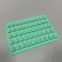 Силіконова форма для мармеладу і цукерок S&T 3200-69 18,8х13,8х0,5 см Зелений (23400)