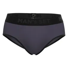Чоловічі труси бріфи MAN's SET Anatomic Briefs 2.0 Black Series Micromodal M Графітовий