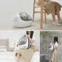 Рюкзак-лежанка для домашних питомцев CosmoPet CP-29 44x35x32 см Белый (3_06101)