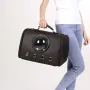 Сумка для переноски домашних питомцев CosmoPet CP-18 с иллюминатором 41x29x25 см Коричневый (3_06102)