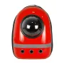 Рюкзак для переноски домашних питомцев CosmoPet CP-87 с иллюминатором 38х28х20 см Черно-красный (3_06110)