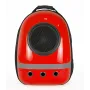 Рюкзак для переноски домашних питомцев CosmoPet CP-87 с иллюминатором 38х28х20 см Черно-красный (3_06110)
