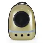 Рюкзак для переноски домашних питомцев CosmoPet CP-87 с иллюминатором 38х28х20 см Золотистый (3_06111)