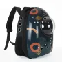 Рюкзак для переноски домашних питомцев CosmoPet CP-87 с иллюминатором 38х28х20 см Разноцветный (3_06112)