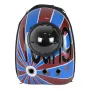 Рюкзак для переноски домашних питомцев CosmoPet CP-87 с иллюминатором 38х28х20 см Разноцветный (3_06116)