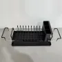 Сушилка для посуды с ковриком DRT К3 50.4х16.6 см Черный (H051320)