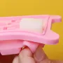 Силиконовая форма для льда с крышкой VR Кубики 24 ячейки Розовый (H051359)