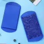 Силіконова форма для льоду VR Кубики 160 ячеек 23 х 12 см Синій (H051361)