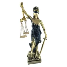 Статуетка No Brand Феміда 34,5х14х10 см Різнокольоровий (DN35228)