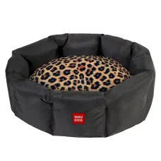 Лежанка для собак WAUDOG Relax Леопард L 49х59х20 см Різнокольоровий (Collar315-4066) Лежанка для собак WAUDOG Relax Леопард L 49х59х20 см Різнокольоровий (Collar315-4066)