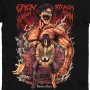 Футболка Bioworld Attack on Titan MRZ v411 S Чорний (26957)