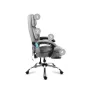 Офісніе крісло з масажем Mark Adler Boss 6.0 120х55 см Grey