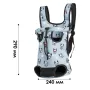 Рюкзак-кенгуру No Brand A01002-AB Dog Blue M 13091-83466