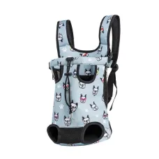 Рюкзак-кенгуру No Brand A01002-AB Dog Blue M 13091-83466