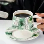 Кофейный набор Qinglan Ruomeng 250 мл White-Green 13151-83890