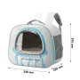 Рюкзак-переноска для кошек и собак Taotaopets 247722 34х29,5 см Blue 12985-83984