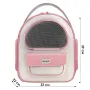 Рюкзак-переноска для кошек и собак MoorPet 242210 39х33 см Pink 12984-84038