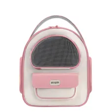 Рюкзак-переноска для кошек и собак MoorPet 242210 39х33 см Pink 12984-84038