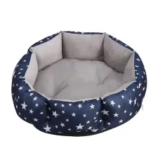 Лежак No Brand SY-2022-1208 Blue Stars M 50х12 см 12698-84071 Лежак No Brand SY-2022-1208 Blue Stars M 50х12 см 12698-84071
