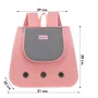 Рюкзак-переноска для кошек MoorPet 257711 31х30 см Peach 12982-84061