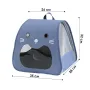 Рюкзак-переноска для кошек и собак Taotaopets 247723 32х35 см Blue 12986-84065