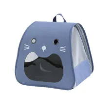 Рюкзак-переноска для кошек и собак Taotaopets 247723 32х35 см Blue 12986-84065
