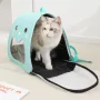 Рюкзак-переноска для кошек и собак Taotaopets 247723 32х35 см Turquoise 12986-84067