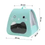 Рюкзак-переноска для кошек и собак Taotaopets 247723 32х35 см Turquoise 12986-84067