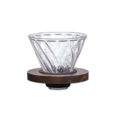Пуровер для заваривания кофе Choxila 11732 9,7х12 см Gray 13033-84122