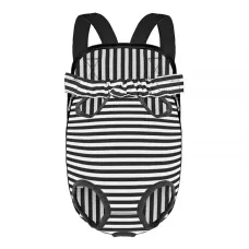 Рюкзак-кенгуру для тварин No Brand DT834 Strip Black-White L 12704-84185