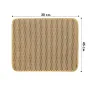 Двошаровий килимок для котячого туалету Lesko DT856 Sand 30х45 см 11555-84238