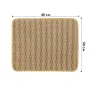 Двухслойный коврик для кошачьего туалета Lesko DT856 Sand