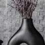 Ваза для квітів No Brand Двонога Black 20 см 13263-84644