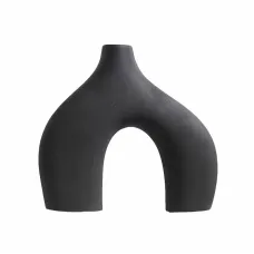 Ваза для квітів No Brand Двонога Black 20 см 13263-84644
