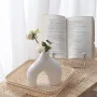 Ваза для квітів No Brand Двонога White 14 см 13263-84645