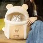 Рюкзак-перенесення Hippie dog 2308SXMJ2582HA12 25х23 см Yellow S Ведмедик 13137-84831