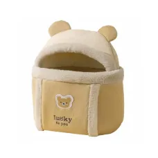 Рюкзак-перенесення Hippie dog 2308SXMJ2582HA12 25х23 см Yellow S Ведмедик 13137-84831