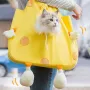 Сумка-перенесення для котів та собак No Brand 2404SXMJ3153 30х32 см Yellow 13143-84837