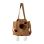 Сумка-перенесення для котів та собак No Brand Сookies 2404SXMJ3153 34х37 см Brown 13143-84839
