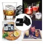 Форма для льоду силіконова Ice Кубики 6 комірок 16.7x11.5x5 см Чорний (С051350)