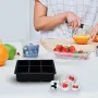 Форма для льоду силіконова Ice Кубики 6 комірок 16.7x11.5x5 см Чорний (С051350)
