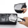 Форма для льоду силіконова Ice Кубики 8 комірок 21x11.5x5 см Чорний (C051352)