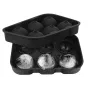 Форма для льоду силіконова Ice Куля 6 комірок 18,5x12,5x4,6 см Чорний (C051355)